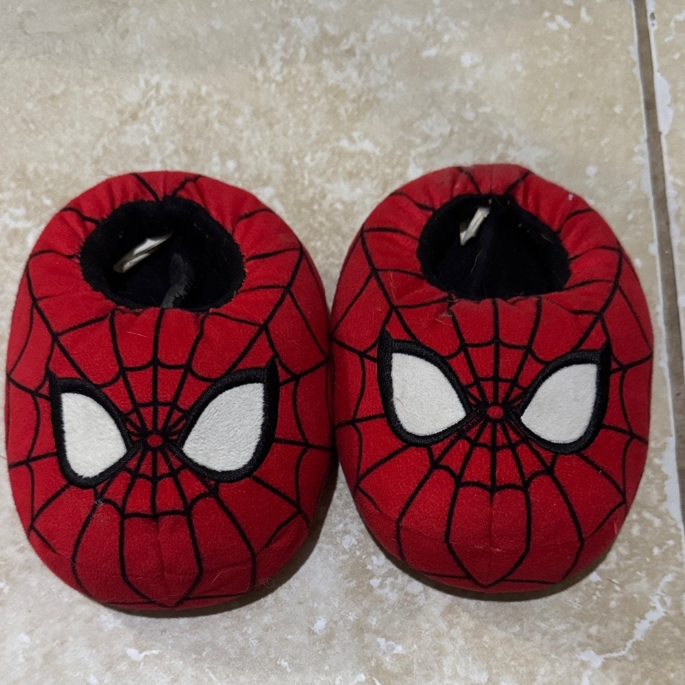 Marvel Red Spider-Man Infant Slippers